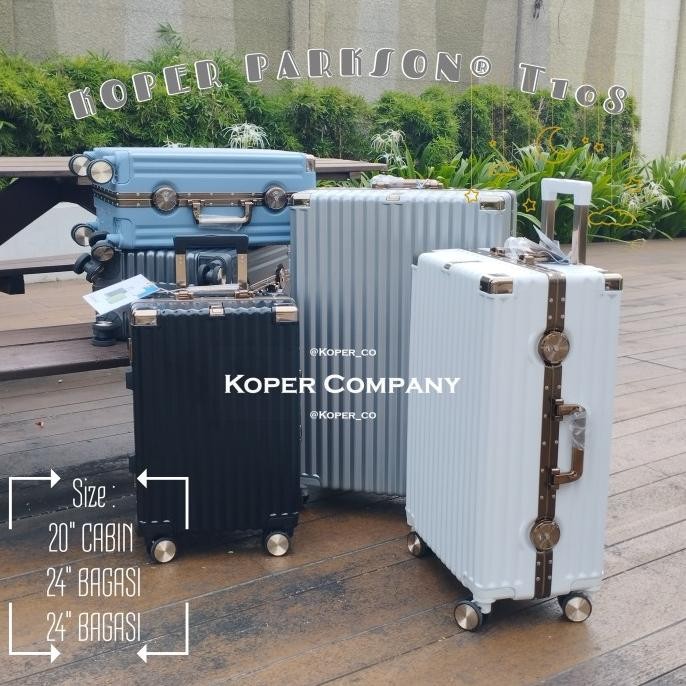 Sale Parkson Leora Koper 20 Inch Kabin Bagasi / Koper 24 Inch 28 Inch Jumbo