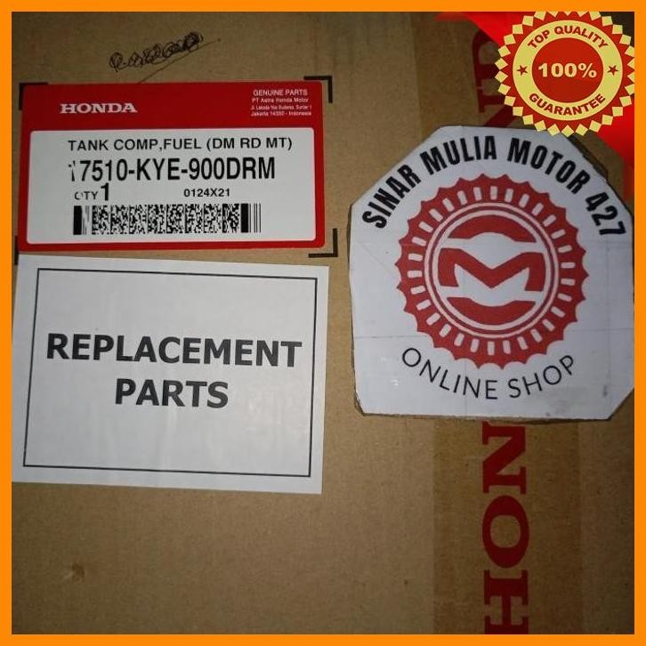 [SMM] TANK COMP TANGKI MEGAPRO NEW MONOSHOCK MERAH ORI AHM 17510KYE900DRM