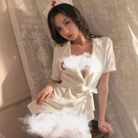 

Lingerie Sexy Cosplay Nurse Kostum Perawat Seksi Import Premium Original