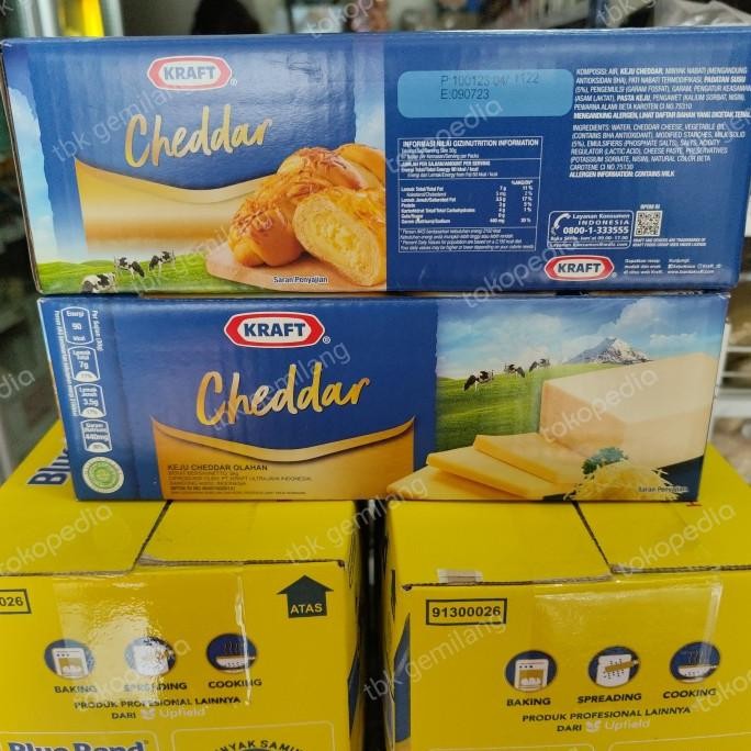 

SIAP KIRIM KEJU CHEDDAR KRAFT 2KG