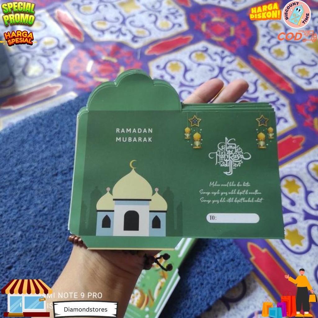 

Pilih Motif - 100 Lembar Amplop Lebaran Medium Karakter D Terlaris