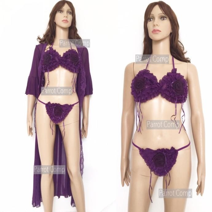 

Sexy Lingerie Kimono 6007 Lingeri Wanita Baju Tidur Seksi Murah Original