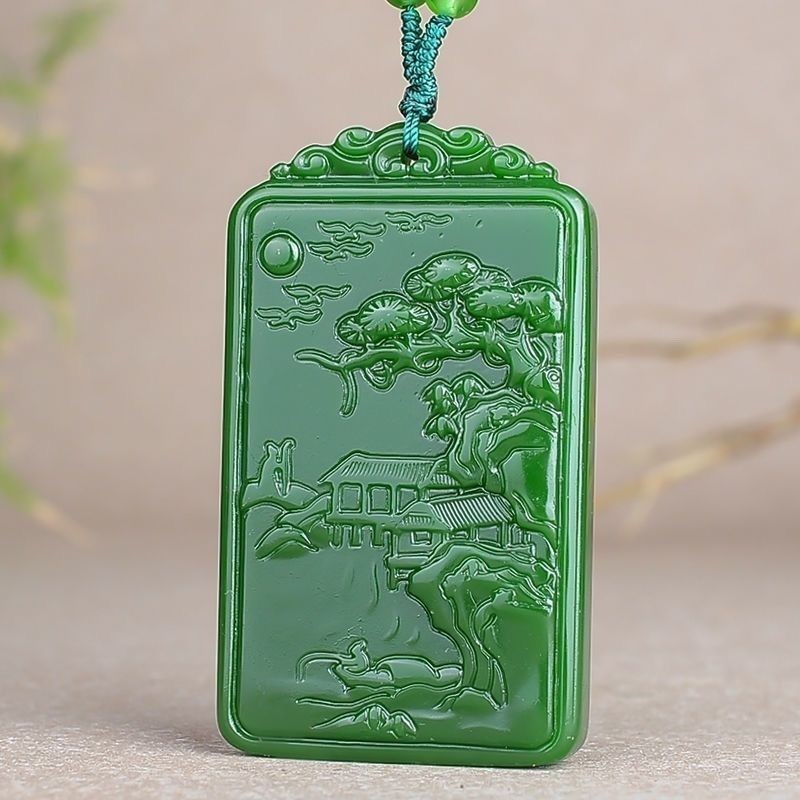 Liontin Giok Xinjiang, Liontin Giok Jasper Giok Hetian