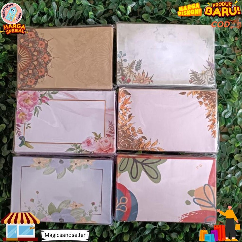 

Amplop Kondangan/ Amplop Hajatan Motif Isi 25 Pcs D Termurah