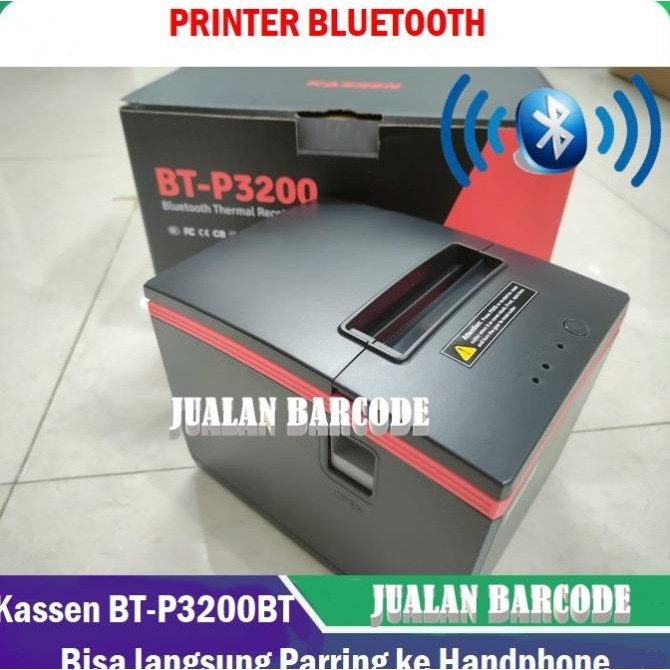 

SIAP KIRIM KASSEN BT-P3200 PRINTER THERMAL AUTO CUTTER 80MM USB + BLUETOOTH