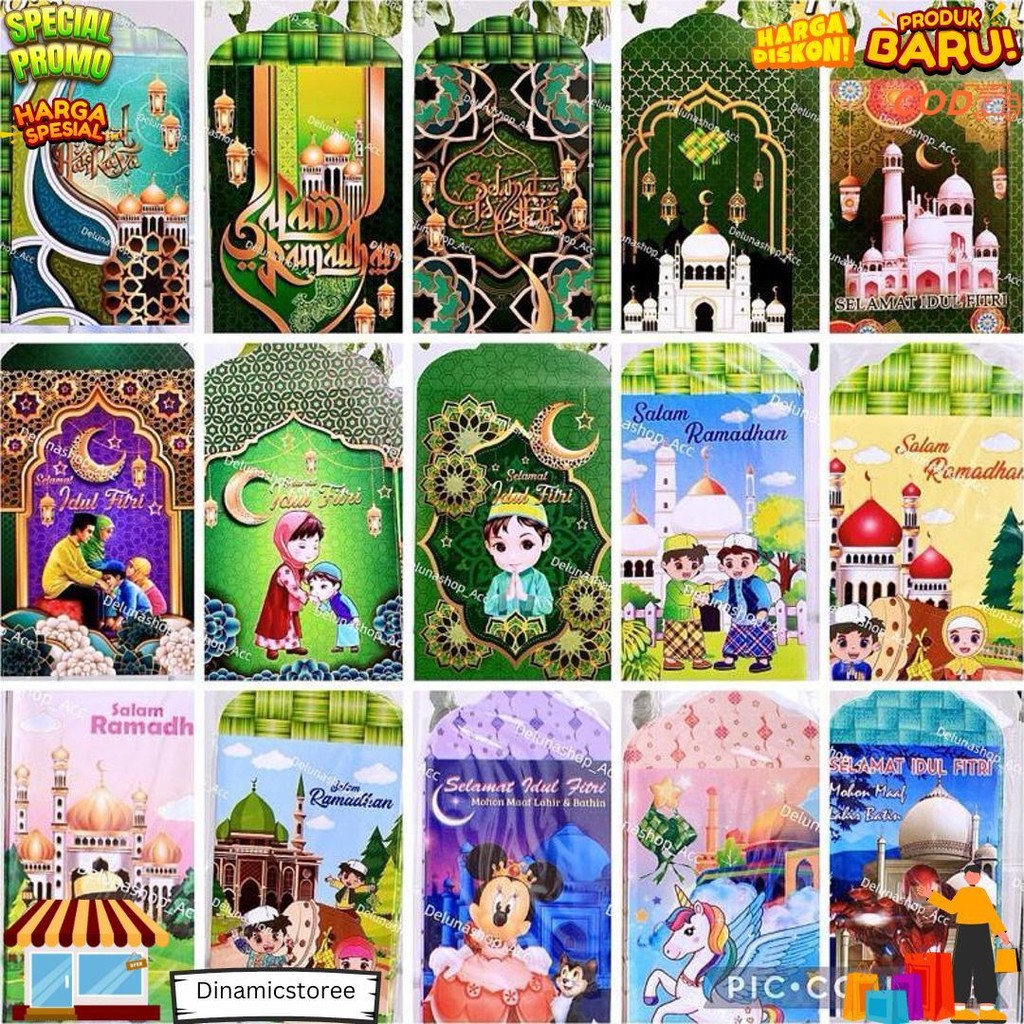 

Delunashop Dl141S Angpao Lebaran Amplop Lebaran Idul Fitri Angpao Lebaran Siap Jadi 1 Bungkus Isi 8 Lembar Edisi Baru 2025Salam Ramadhan D Cod