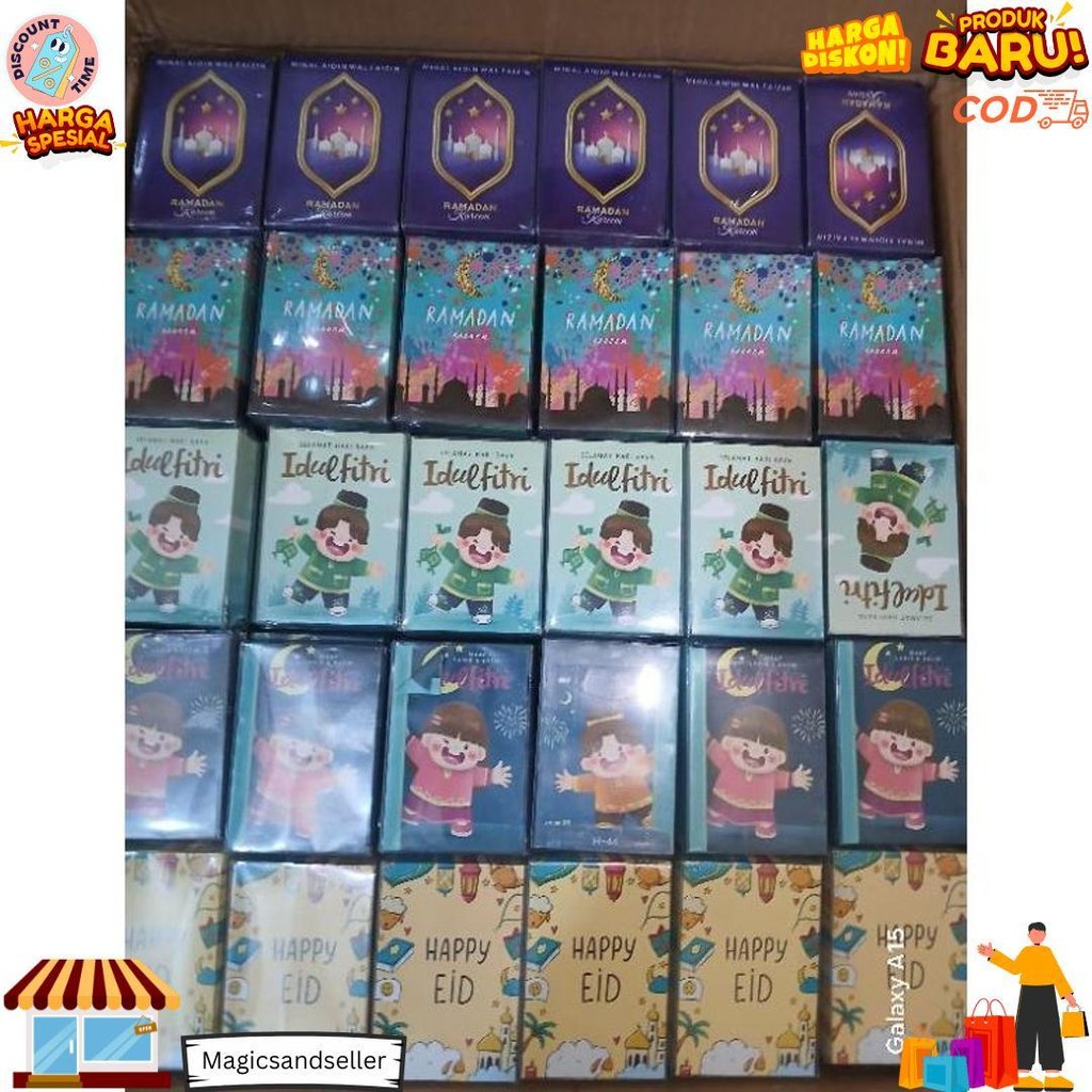 

(1Bok/50Lembar) Amplop Lebaran 2025 D Terlaris