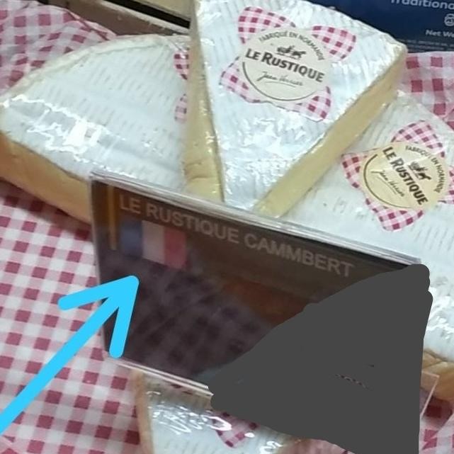 

SIAP KIRIM LE RUSTIQUE CAMEMBERT CHEESE SOFT 200GR KEJU LEMBUT