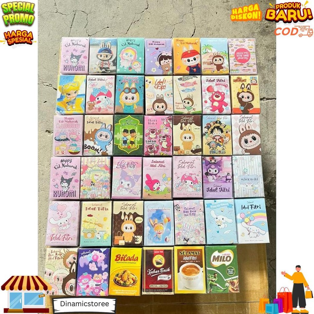

[1 Pak] Amplop Lebaran Kecil Isi 50 Lembar / Angpao Hari Raya Idul Fitri Ramadhan D Ramadhan Sale