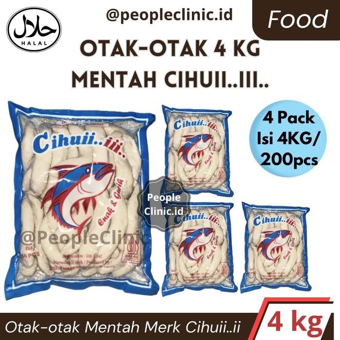 

OTAK-OTAK 4 KG/200 PCS MERK CIHUII CEMILAN FOOD AND SNACK
