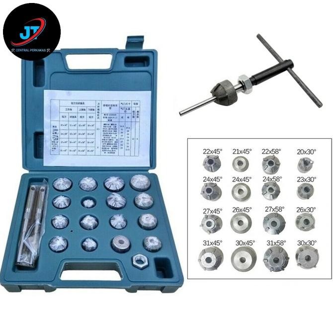 

SIAP KIRIM ALAT SKIR KLEP VALVE SEAT CUTTER KLEP MOTOR SETING KLEP 16 PCS