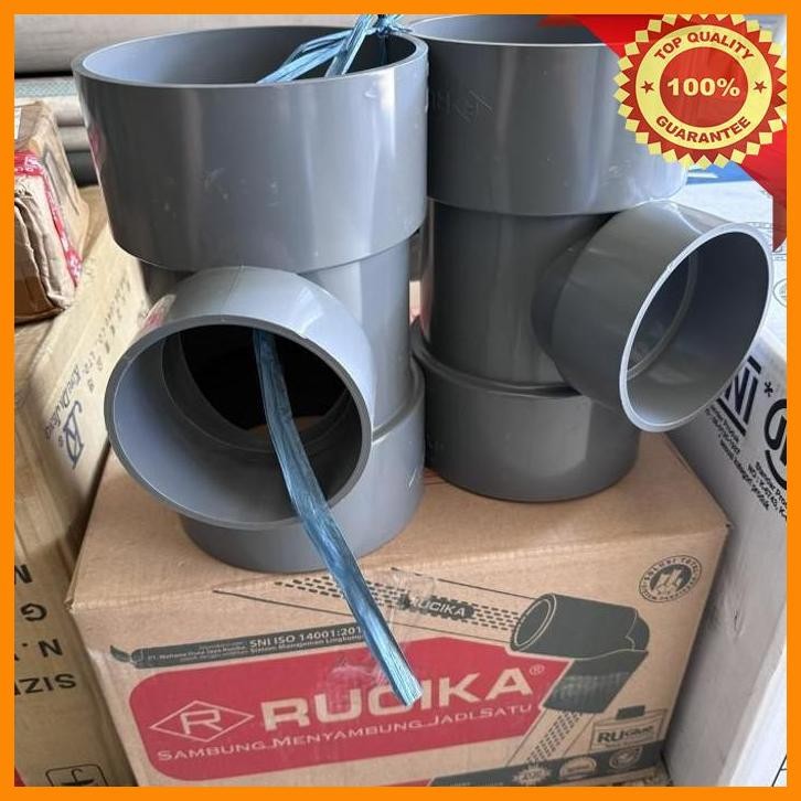 [SMM] TEE 6 X 4" INCH RUCIKA D DV REDUCER REDUCING REDUSER TEE 6X4 DIM