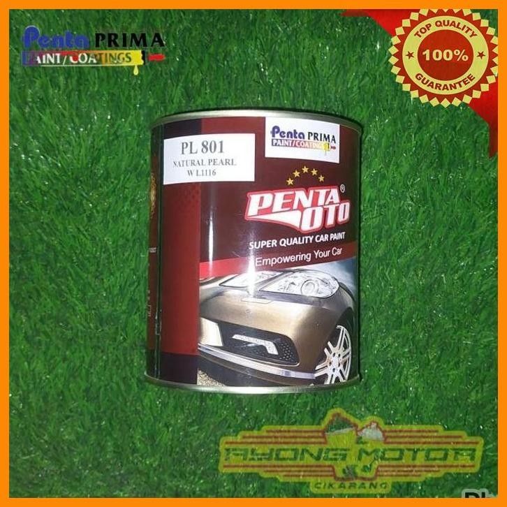 [AMC] CAT PENTA OTO/CAT DUCO PU PL 801 NATURAL WHITE 1KG (MUTIARA PUTIH)