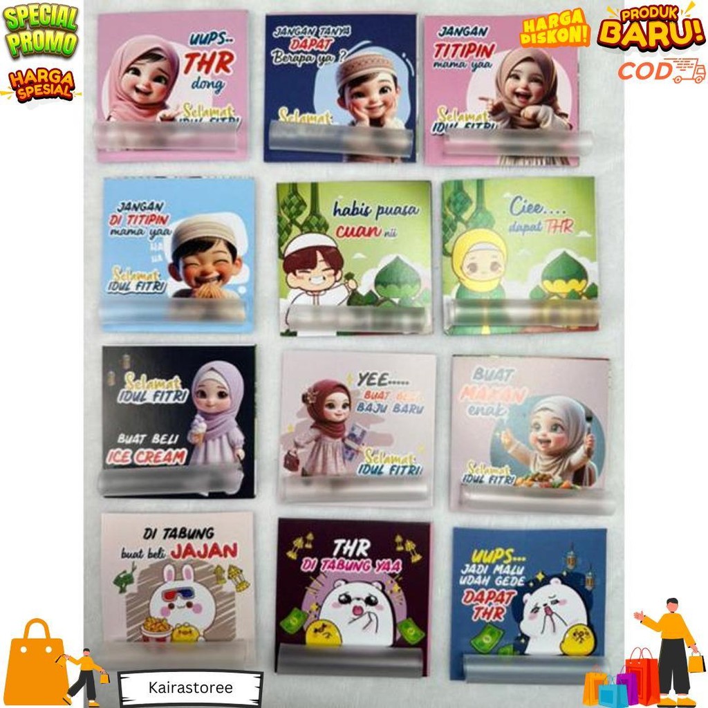 

24 Pcs Amplop Lebaran Unik Viral Dengan Sedotan D Ramadhan Sale