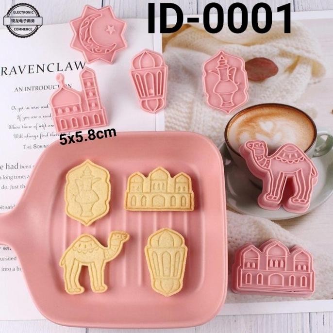 

SIAP KIRIM ID-0001 CETAKAN KUE KERING FONDANT COOKIE CUTTER IDUL FITRI