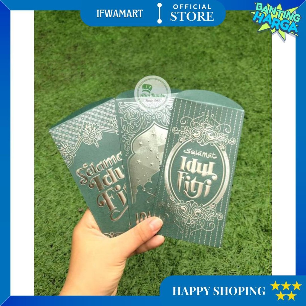 

(Isi 50 Lembar) Amplop Jumbo / Angpao Tebal Premium Thr Lebaran Idul Fitri 2023 D Cod