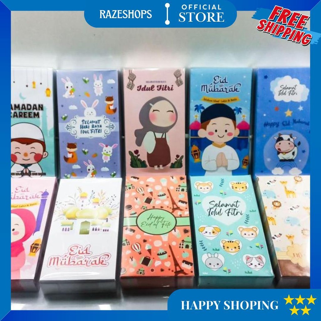

Amplop Lebaran Idul Fitri Panjang Isi25/ 30/50Pcs Angpao Lebaran Idul Fitri D Gratis Ongkir