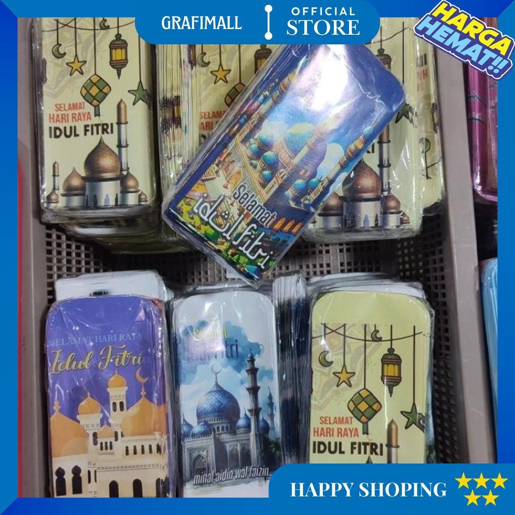 

50 Pcs Angpau Lebaran Idul Fitri Ukuran Panjang Murah D Gratis Ongkir