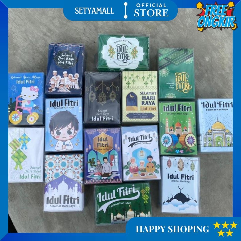 

Angpau Amplop Isi 50Pcs Hari Raya Idul Fitri Lebaran Kartun D Promo 3.3