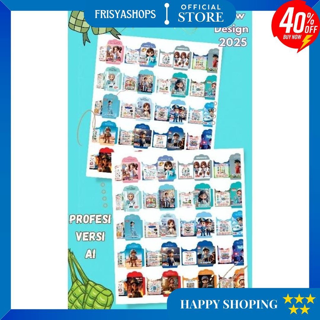 

Amplop Lebaran 2025 Paket Usaha Termurah 500 Pcs [Siap Pakai / Tidak Perlu Lem] D Sale