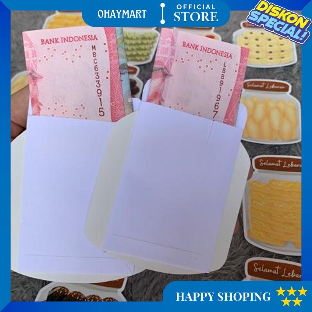 

Amplop Lebaran 3D Karakter Kue Lebaran Lucu Unik Isi 10 Pcs | Amplop Lebaran 2025 | Amplop Lucu | Amplop Karakter D Promo Puncak