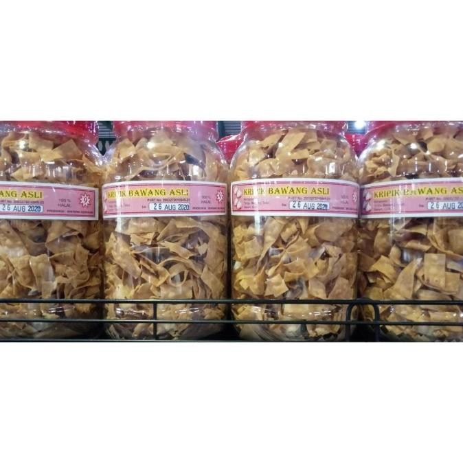 

Grosir Kripik Bawang Asli Toples