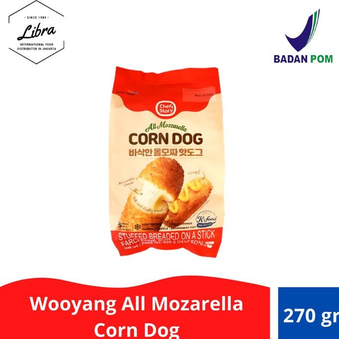 

Sale Wooyang All Mozarella Corn Dog (5Pcs)