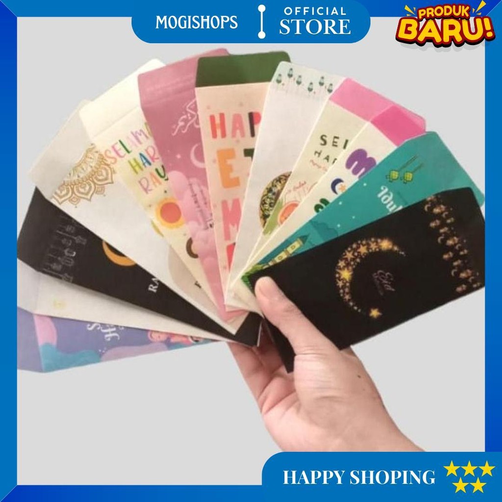 

[ Isi 10 Dan 20 Pcs ] Amplop Lebaran 2025 / Amplop Lebaran Aesthetic / Amplop Lebaran Panjang / Amplop Angpao Lebaran Premium D Gratis Ongkir