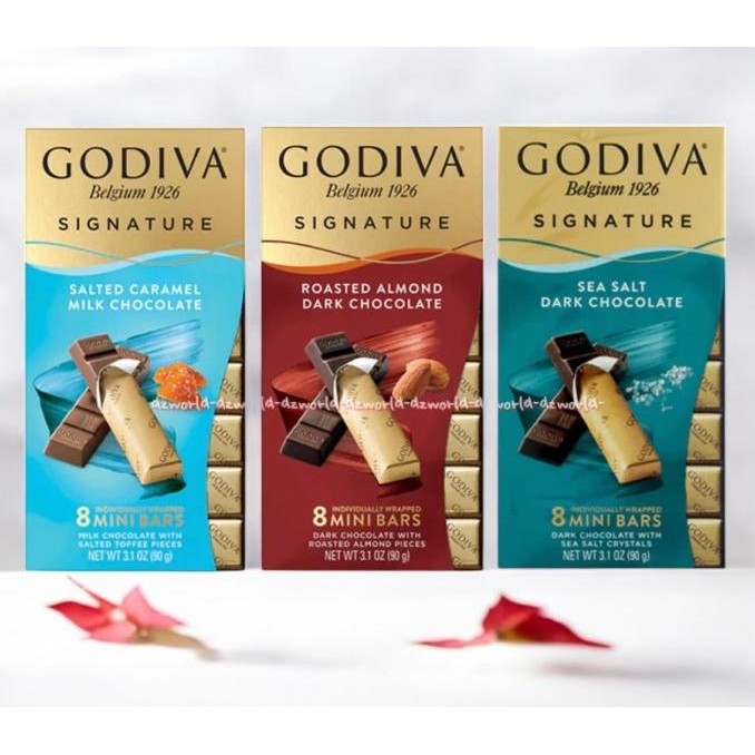 

Grosir Godiva Signature 90Gr Salted Caramel Milk Chocolate Mini Bar Coklat