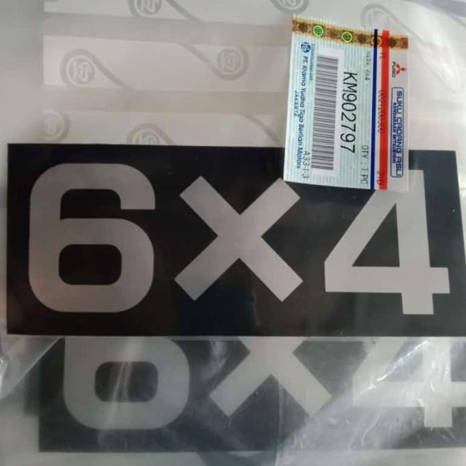 

Stiker/Sticker 6X4 100%Original Good Quality