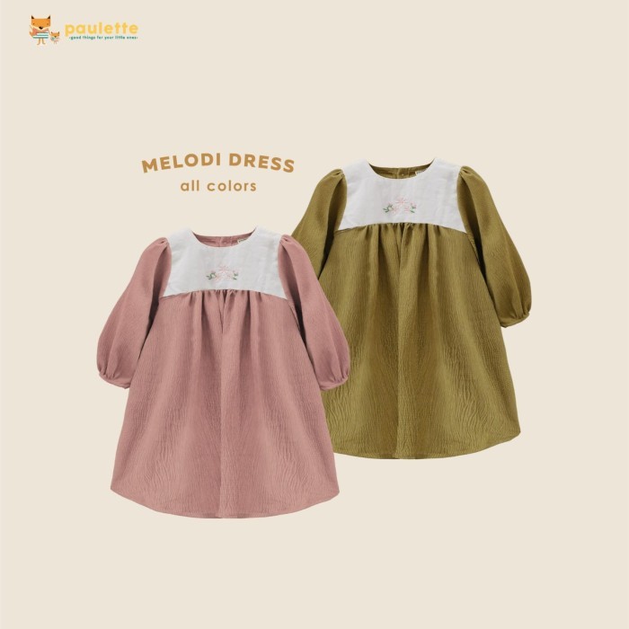 Paulette Kids - Melodi Dress Anak Perempuan