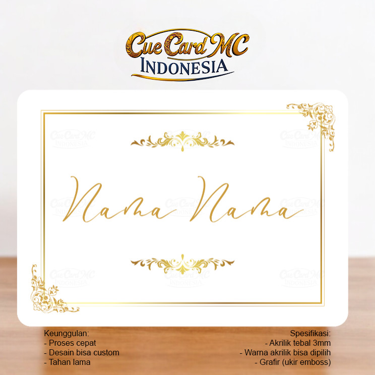 

Cue Card MC Grafir (ukir emboss) GRF-08 | Garansi 6 bulan