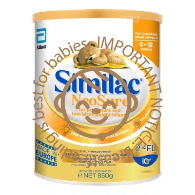 Abbott Similac Neosure Infant Formula - Stage 1 (850g) Singapore