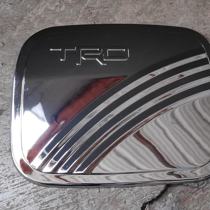 TERBARU TANK COVER VARIASI TUTUP BENSIN CHROME UNTUK NEW VIOS GEN 2 2007-2012