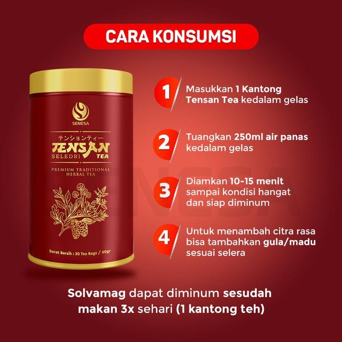 

terbaru !!! tensan teh 6 kaleng original ready
