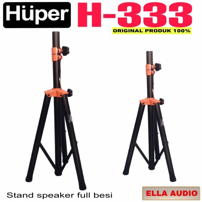 PROMO Stand Speaker Huper H333 Tripod Speaker Huper H-333
