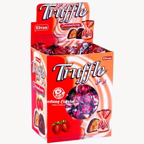 

Produk Viral Coklat Elvan Arab Turki Truffle Chocolate Caramel Hazelnut Coconut Strawberry Kemasan