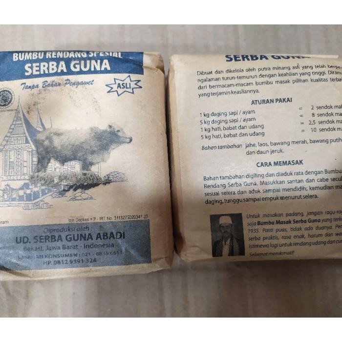 

Bumbu Rendang Peial Erba Guna 250Gram Bumbu N