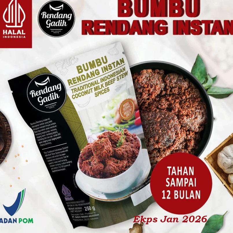 

Bumbu Rendang Gadih Ha Nang Padang Payaumbuh