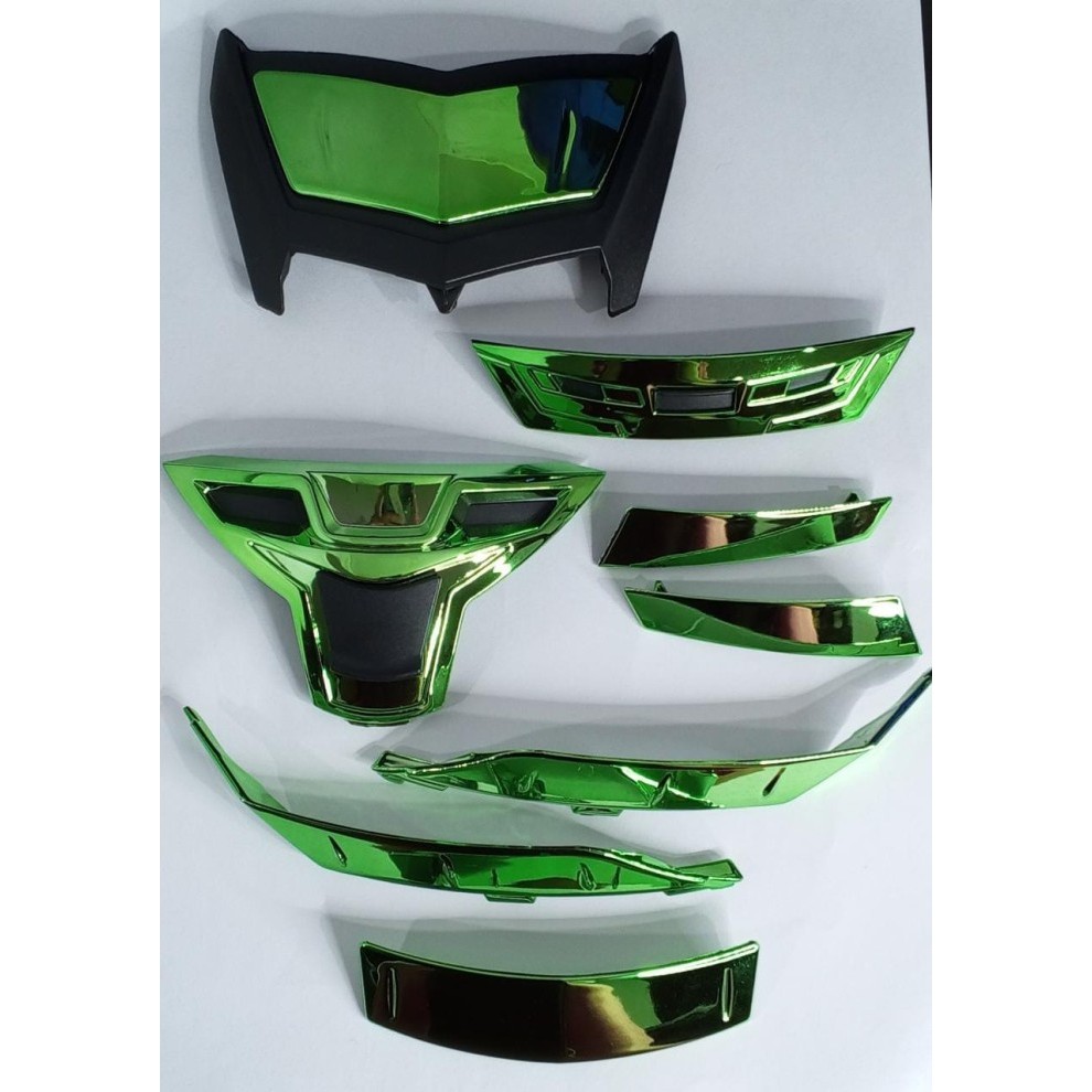 CUCI GUDANG AKSESORIS SPOILER HELM SCOTT RX 7 SHOEI x14