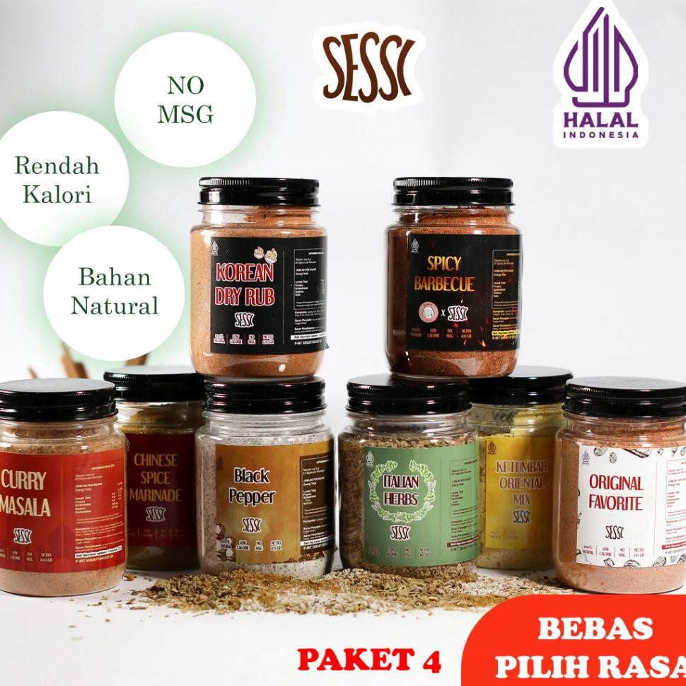 

4Pc Bumbu Marinai Ei Paet 4Pc Ter Beba Pilih Raa