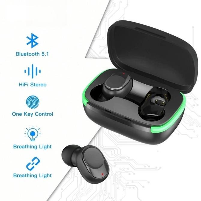 Headset Bluetooth Wireless Tws-Y60 Gm Acc Berkualitas