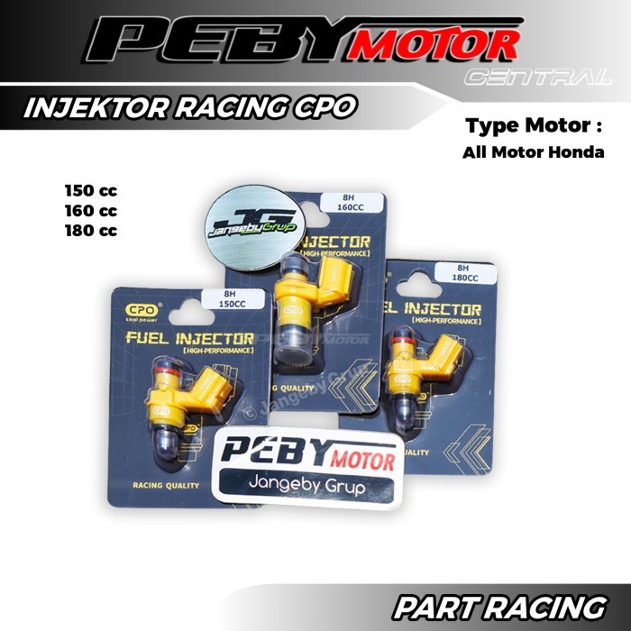 Injektor CPO Racing Beat Scoopy Vario Pcx Adv Sonic Cbr ORIGINAL CPO