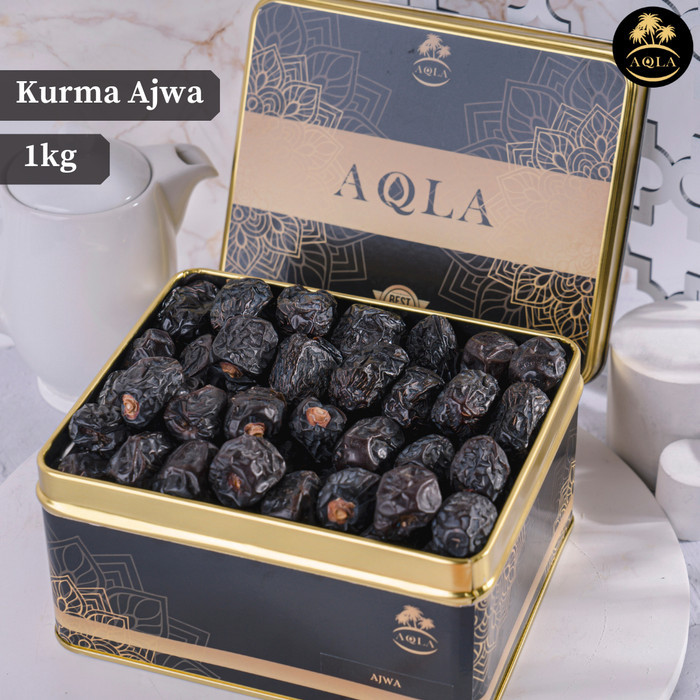 

Kurma Ajwa Premium Asli Madinah 100% Original 1Kg