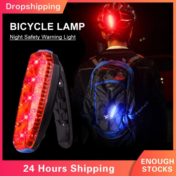 BIG SALE Outdoor Bicycle Taillights MTB Mini Bicycle Taillights Backpack Lights Helmet Lights