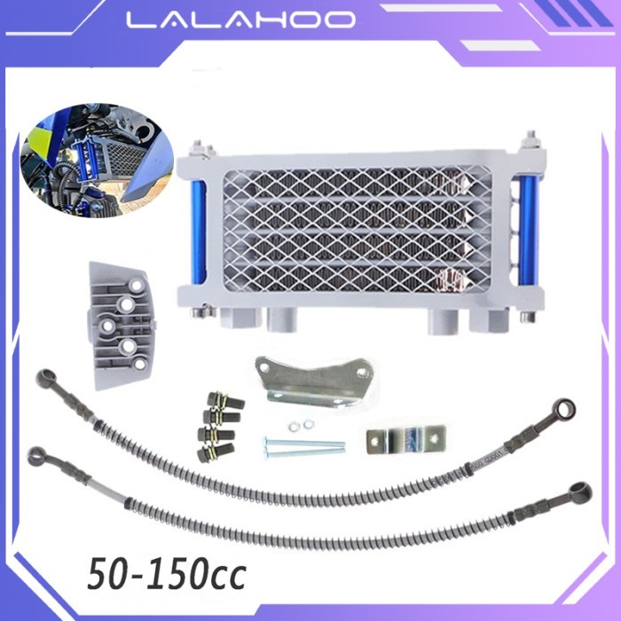 HOT SALE Oil Cooler Coler Pengganti Radiator Pendingan Oli Mesin Motor 50-150cc Fiz R Supra Vega GL