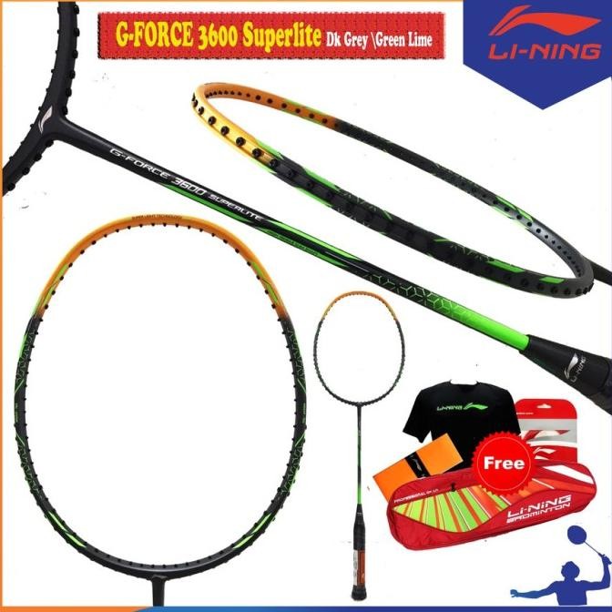RAKET BADMINTON LINING G FORCE 3600 SUPERLITE ORIGINAL