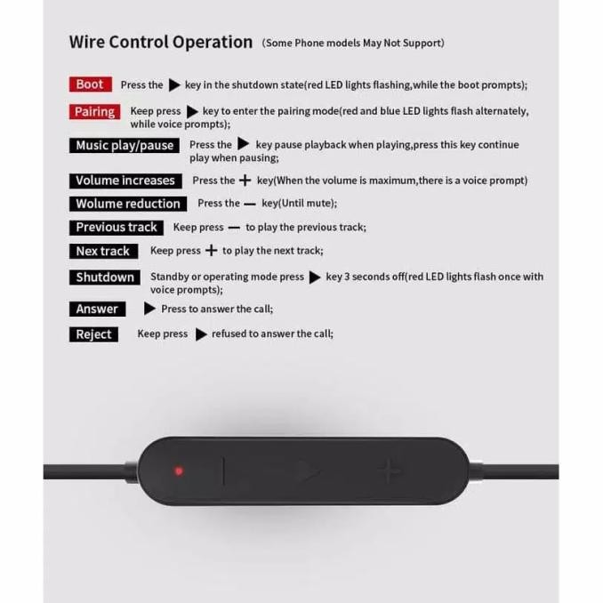 Kabel Headset Kz Bluetooth Module Cable V4.1 Aptx - Qualcomm Csr 8645 Berkualitas