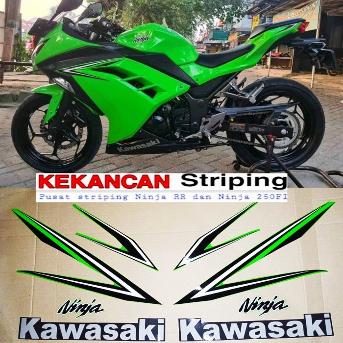 Striping Ninja 250Fi 2016 Hijau