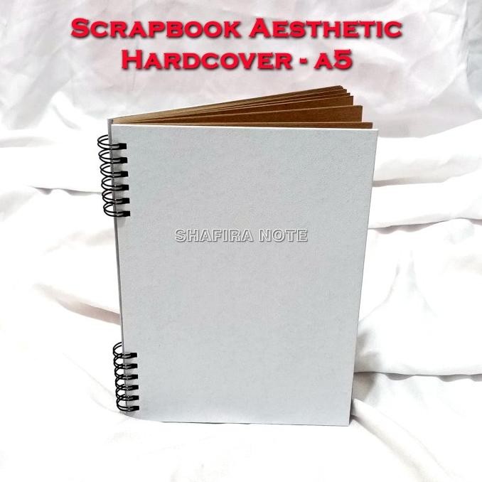 

Terbaru A5 Scrapbook Hardcover Coklat Aesthetic Album Foto Buku Gambar Notebook Kado Hadiah Anniversary Valentine Pengiriman Cepat